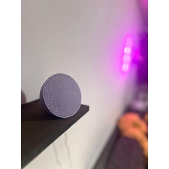 Amazon Alexa Echo Pop Lavender Bloom + Free Smart Plug - Picture 2 of 4